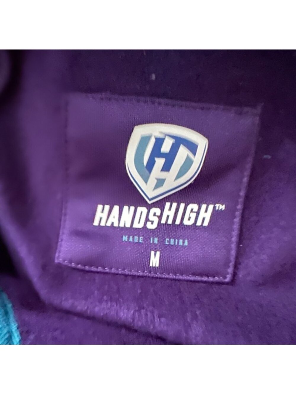 Hands High NBA Charlotte Hornets G-III 1/4 Zip SZ M Purple NWT Athleisure - Picture 14 of 14